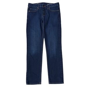 {GAP 1969 Vintage} "Real Straight" Short Blue Stovepipe Cigarette Leg Jeans